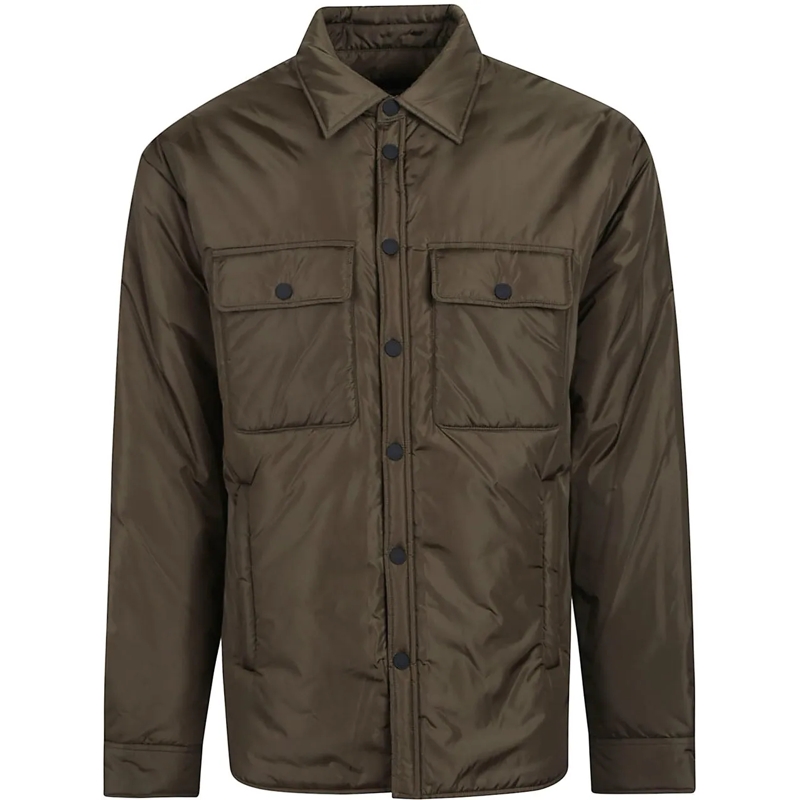 Dsquared2 Doudoune Light Padded Shirt Jacket Green grün