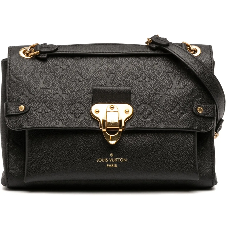 Louis Vuitton Schultertasche Monogram Empreinte Vavin PM schwarz