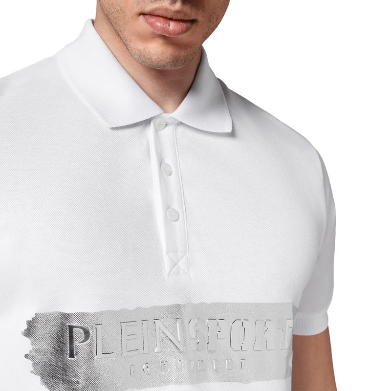 Plein Sport Top Poloshirt weiss(Image 2)