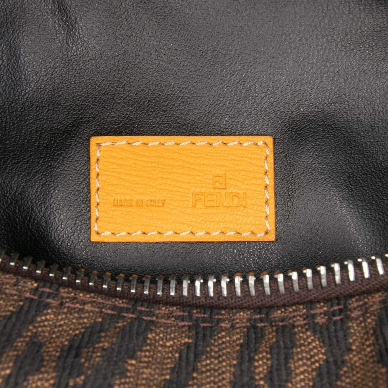 Thumbnail - Fendi Crossbody Bags - Zebra Print Canvas Handbag - Gr. unisize - in Braun - für Damen