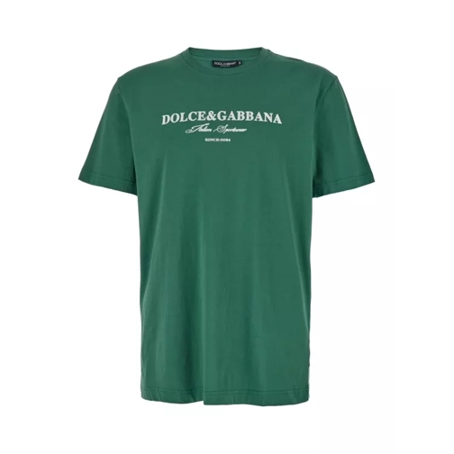 Dolce&Gabbana T-Shirt Reg Fit Green 