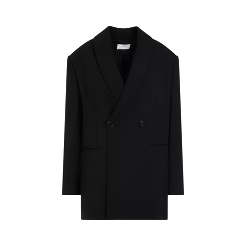 The Row Black Virgin Wool Diomede Jacket Black 