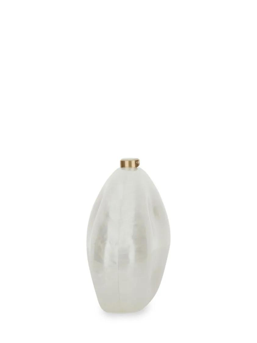 Cult Gaia Clutches "Caldera" Clutch in wit