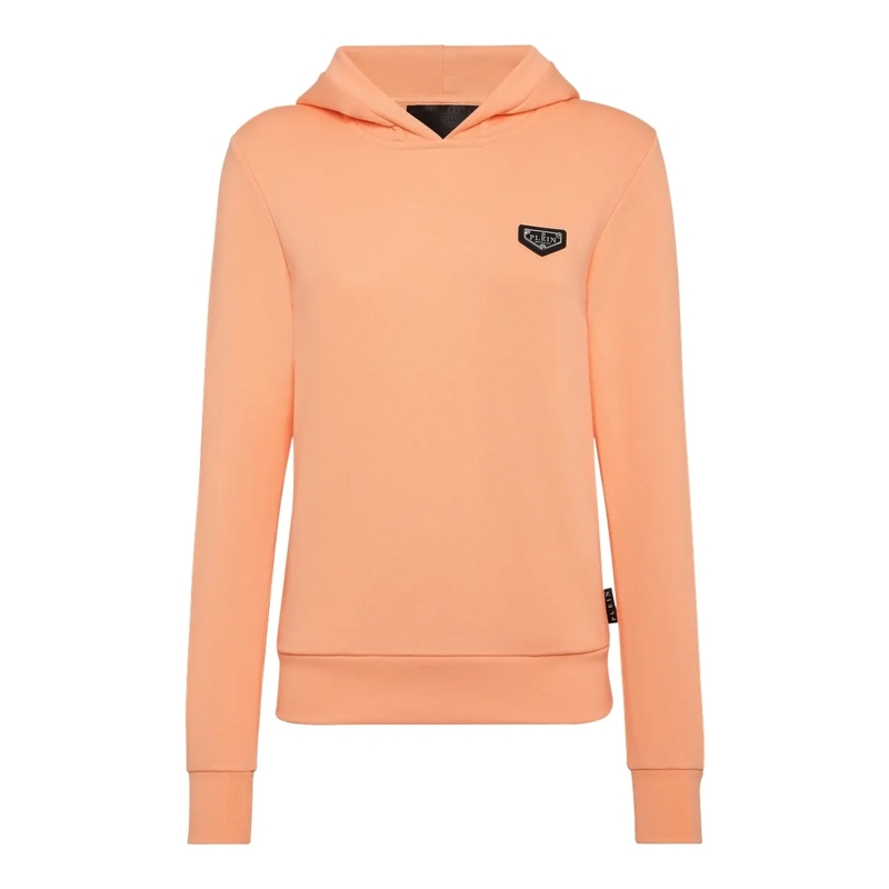 Philipp Plein Top Hoodie Iconic Plein lachs