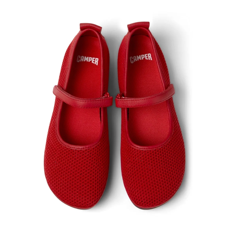 Camper Ballerinas Ballerinas Right Nina mittel-rot(Image 5)