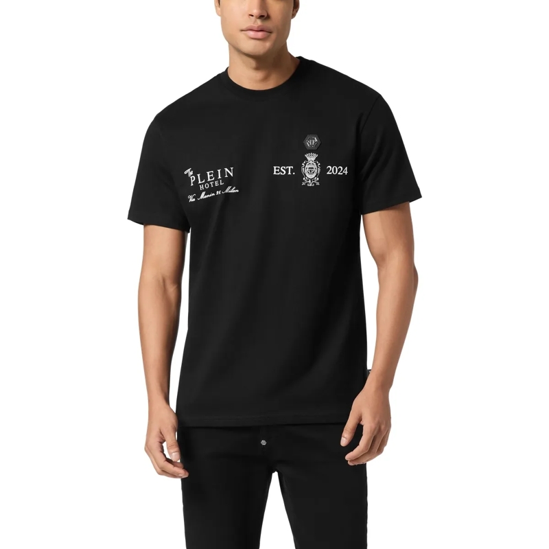 Philipp Plein T-Shirt T-Shirt Rundhalsausschnitt Ss schwarz(Image 3)