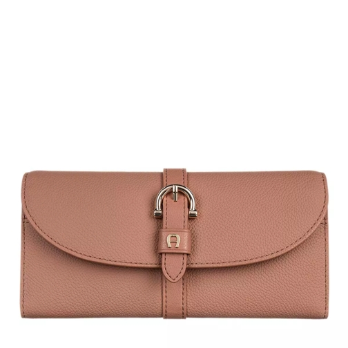 AIGNER Adria Wallet Leather Terra Brown Flap Wallet