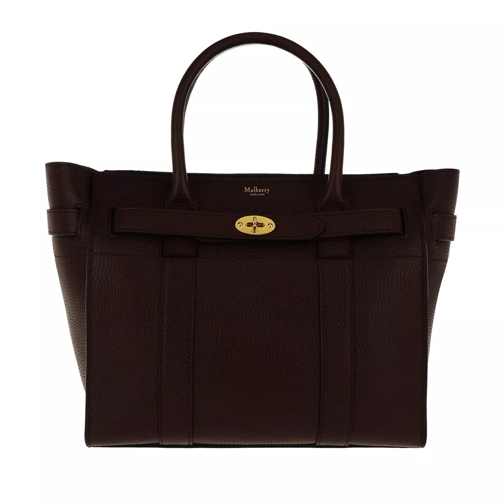 Mulberry Bayswater Small Zipped Leather Oxblood Tote