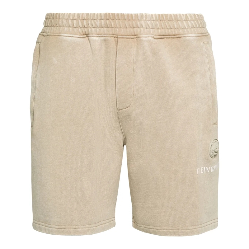 Plein Sport Shorts Jogging-Shorts beige
