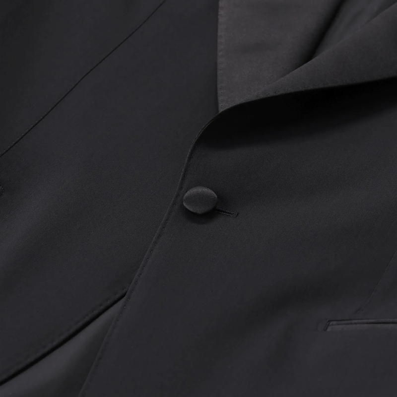 Tom Ford Anzugkombination Smoking aus Wolle schwarz(Image 4)