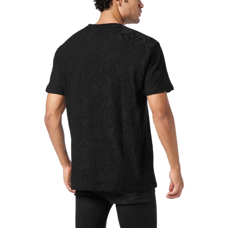 Philipp Plein T-Shirt T-Shirt Rundhalsausschnitt Ss Crest schwarz(Image 2)