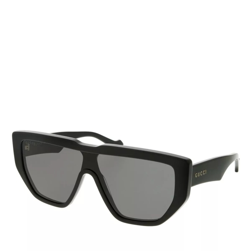 Gucci GG0997S-002 99 Sunglass Man Acetate Black-Black-Grey Sonnenbrille