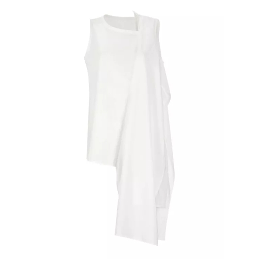 Y-3 White Y's Cotton Dress White 