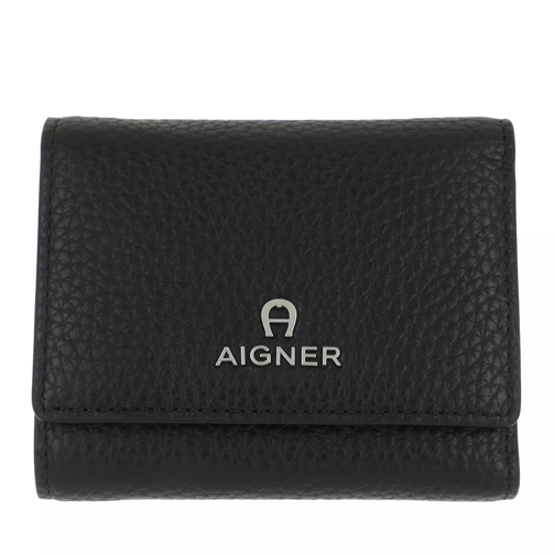 AIGNER Ivy Wallet Black Bi-Fold Portemonnaie