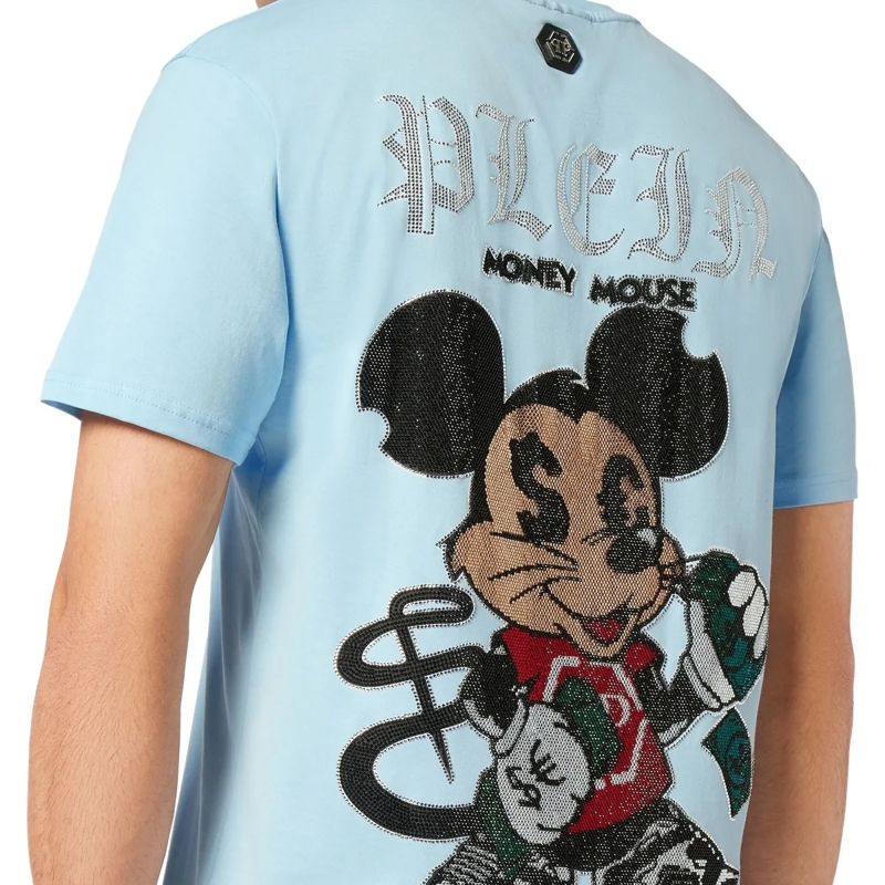 Philipp Plein T-Shirt T-Shirt hell-blau(Image 5)