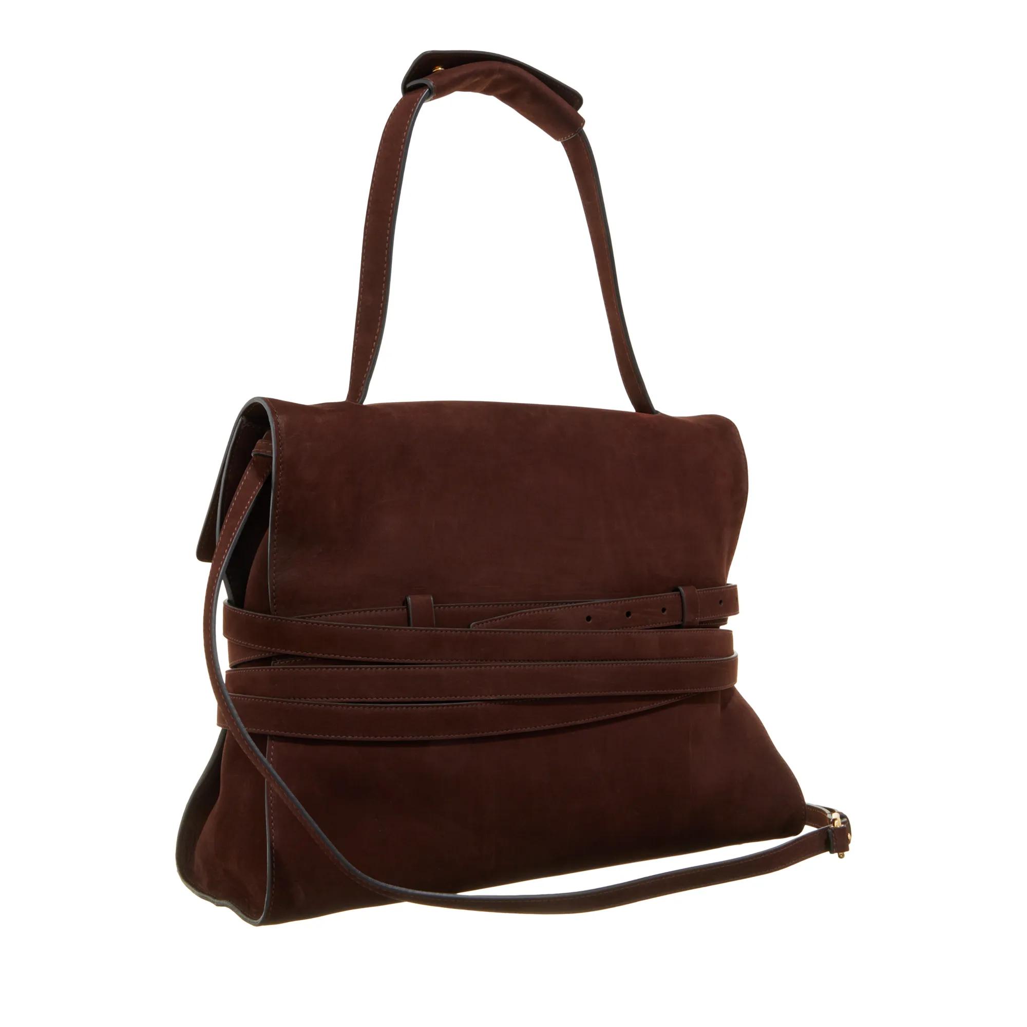 Moschino Shoppers Shoulder Bag in bruin