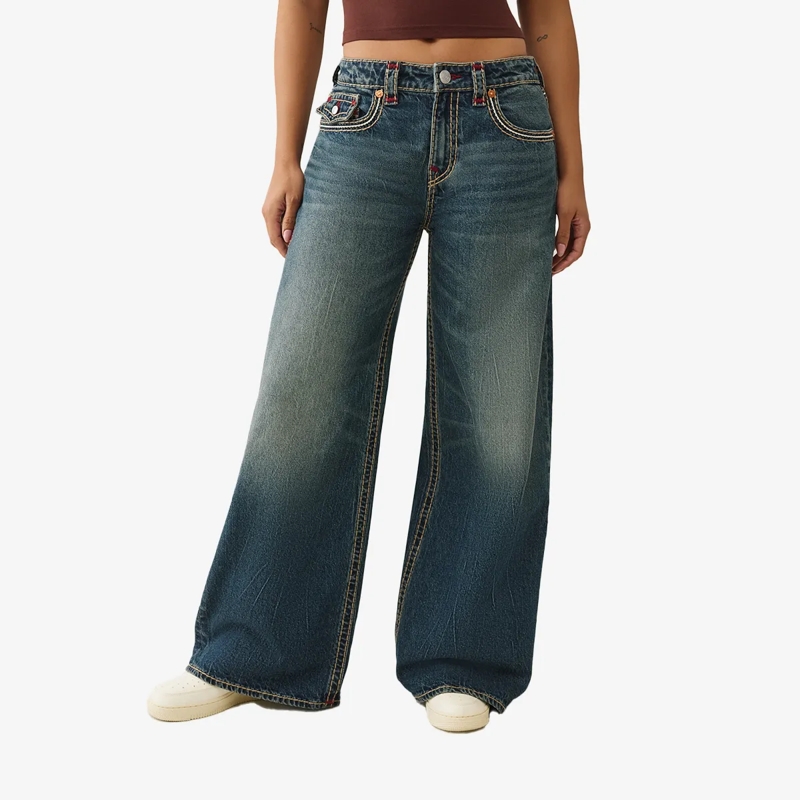 True Religion Jeans Jeans JESSIE Baggy Super T blau(Image 6)