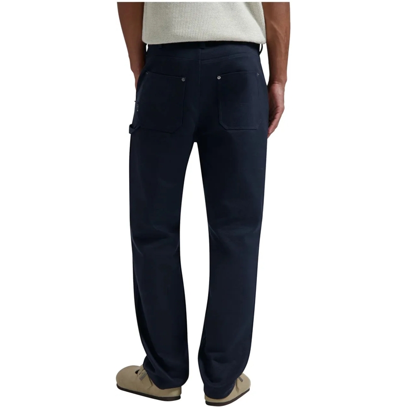 ØLÅF Jeans mit geradem Bein olaf Workwear Pants Jeans Donkerblauw M200402 blau(Image 4)