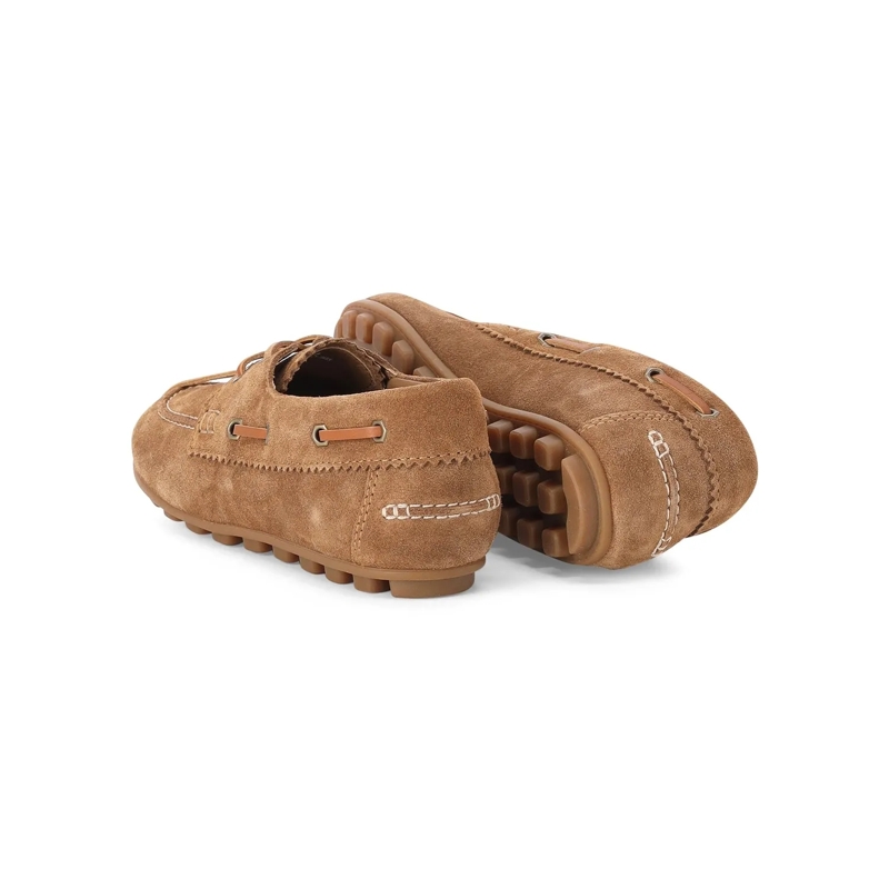 Hogan Schnürschuhe Mokassins aus Veloursleder braun(Image 2)