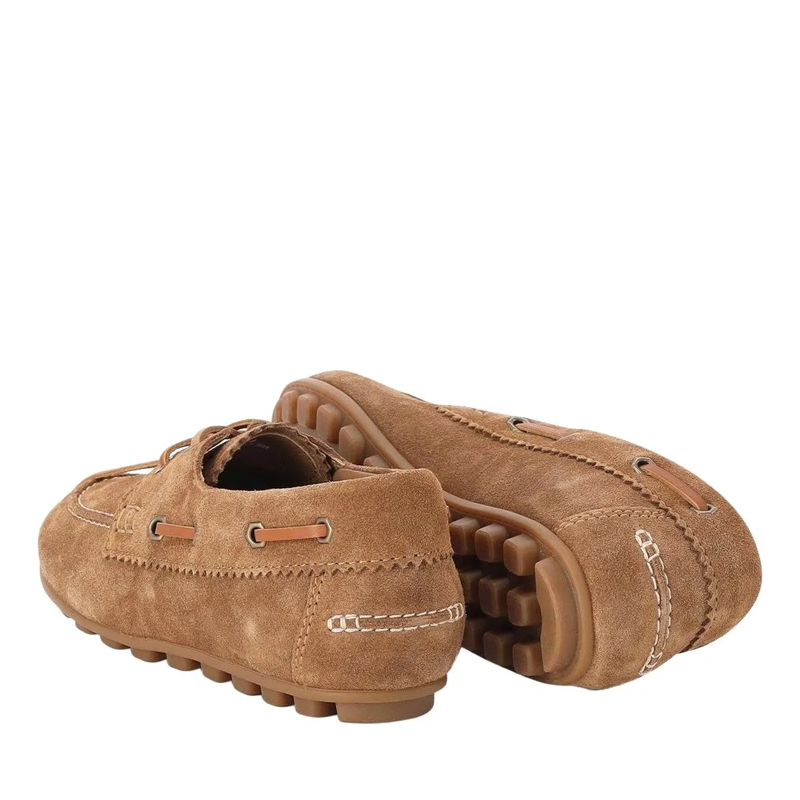 Hogan Veterschoenen Mokassins aus Veloursleder braun(Image 3)