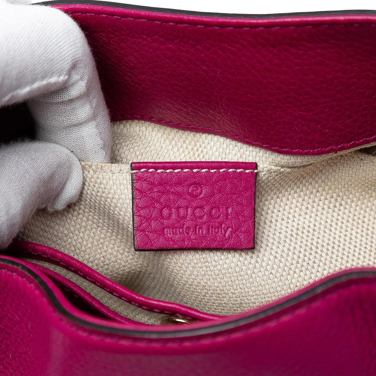 Thumbnail - Gucci Shopper - Small Leather Soho Chain Tote - Gr. unisize - in Gold - für Damen