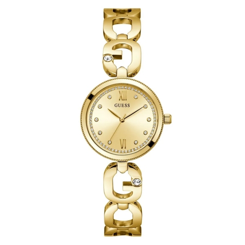 Guess Automatikuhr Quarz-Analoguhr Empower gold