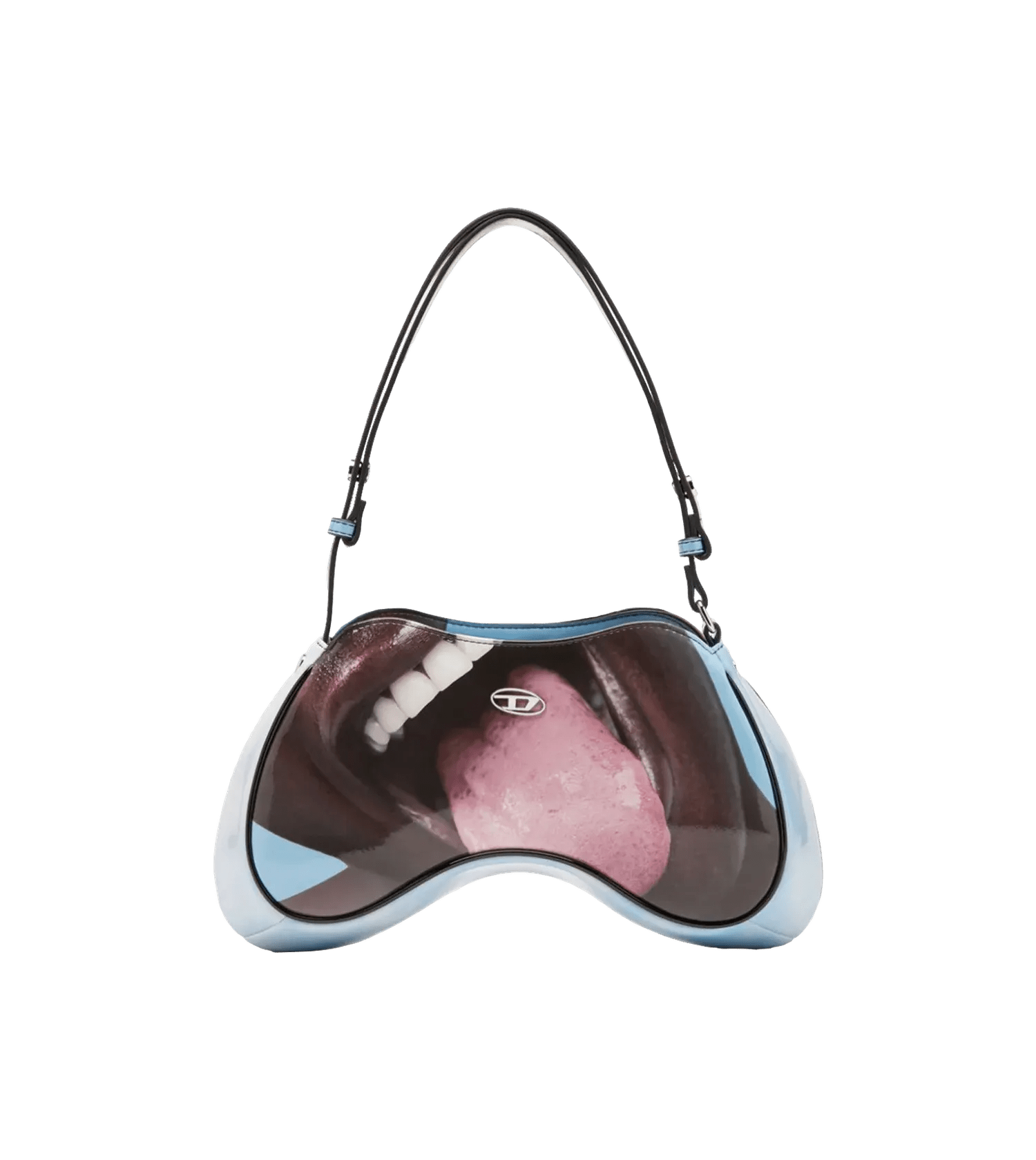 Diesel Crossbody Bags - Play Schultertasche mit Lippen-Motiv - Gr. unisize - in Bunt - für Damen