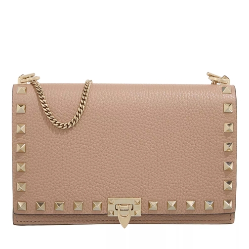 Valentino Garavani Mini Bag Rockstud Platinum Studs Poudre Sac à bandoulière