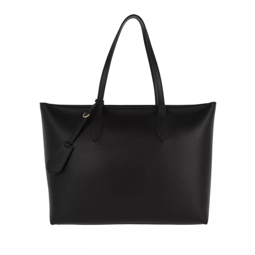 Burberry New Shopping Tote With Zip Black Shopper