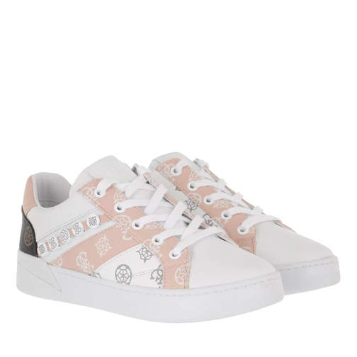 Guess Roxo White Pink Low-Top Sneaker
