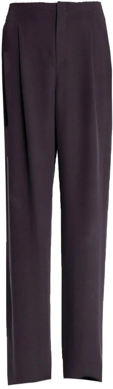 Thumbnail - Saint Laurent - Saint Laurent Silk Pants - Größe 48 - braun