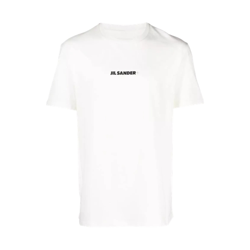 Jil Sander T-Shirt mit Logo 102 white 102 white 