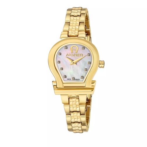 AIGNER Tivoli A167206 Gold Quartz Horloge