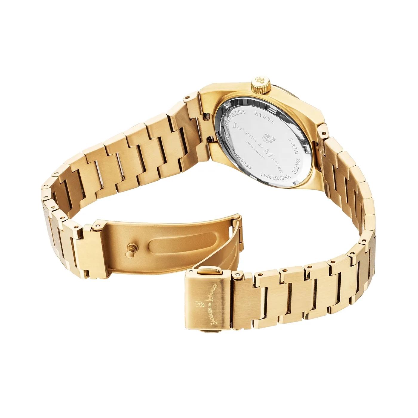 Thumbnail - Jacques du Manoir Uhr - Horizon Uhr - Gr. unisize - in Gold - für Damen