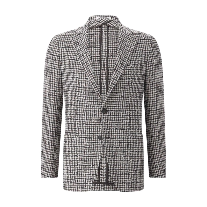 Tagliatore Anzugjacke Sakko aus Wollmix braun