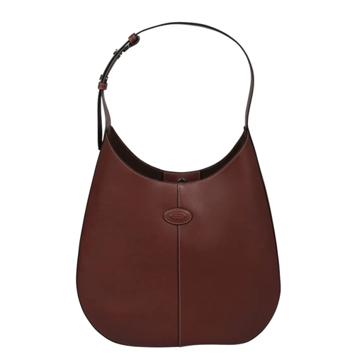 Tod's Sac à bandoulière Hobo Leather Bag Brown