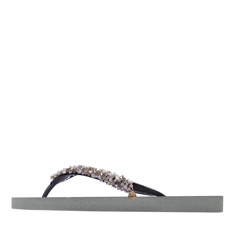 UZURII Flip Flops Zehentrenner Classic Aby Silver silber(Image 3)