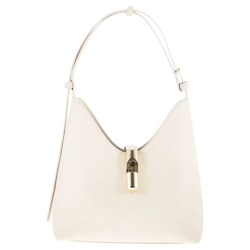 Furla Schultertasche Goccia - S Hobo Shoulder Bag Neutrals
