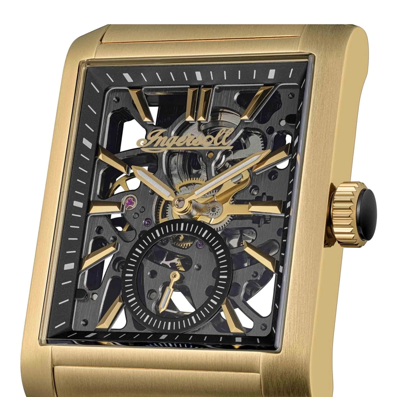 Ingersoll Mechanische Uhr Handaufzugsuhr The Spur gold(Image 6)