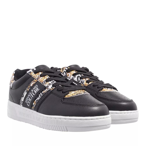 Versace Jeans Couture Shoes Black + Gold Low-Top Sneaker
