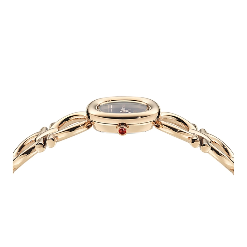 Salvatore Ferragamo Quarzuhr Analoge Quarzuhr Za-Double Gancini Jewel-F rosa(Image 2)