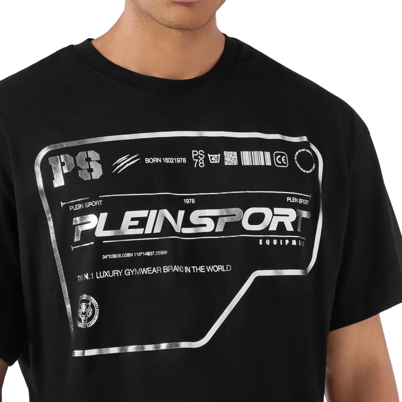 Plein Sport T-Shirt T-Shirt Rundhalsausschnitt Ss schwarz(Image 5)