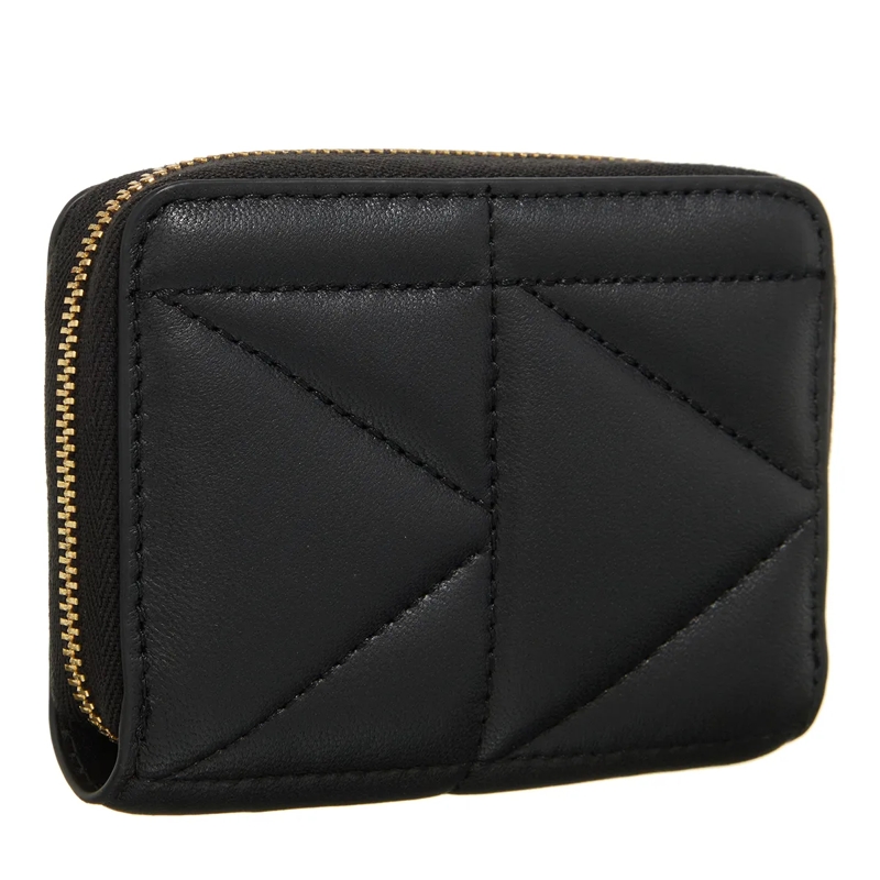 Karl Lagerfeld Portemonnaie mit Zip-Around-Reißverschluss K/Kuilt Sm Zip Around Wallet Black(Image 3)