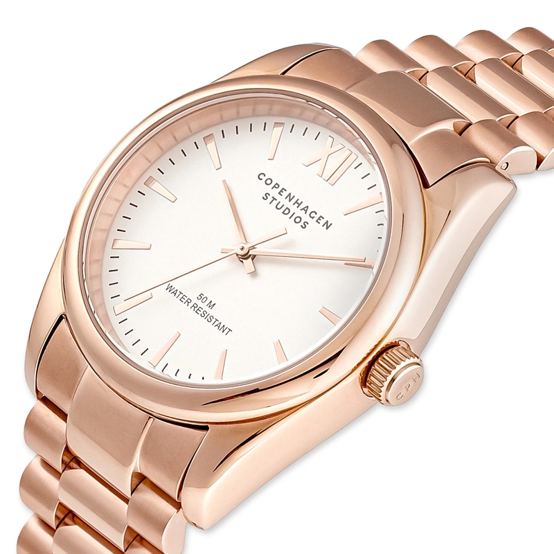 Copenhagen Quarzuhr Edelstahl Round Watch rose(Image 4)