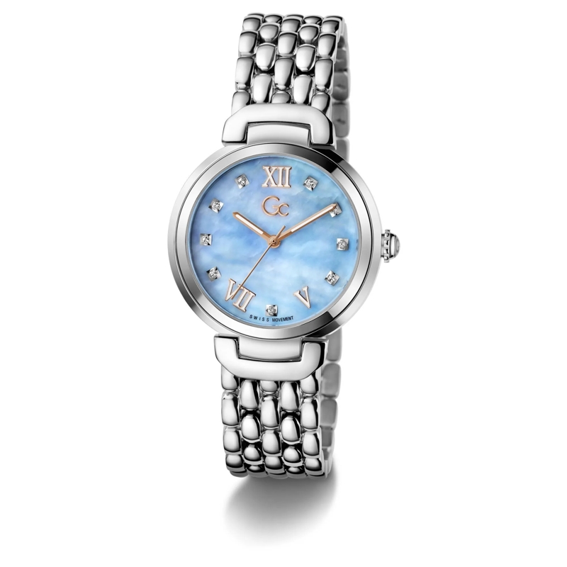 GC Quarzuhr Quarz-Analoguhr Gc Allure silber(Image 5)