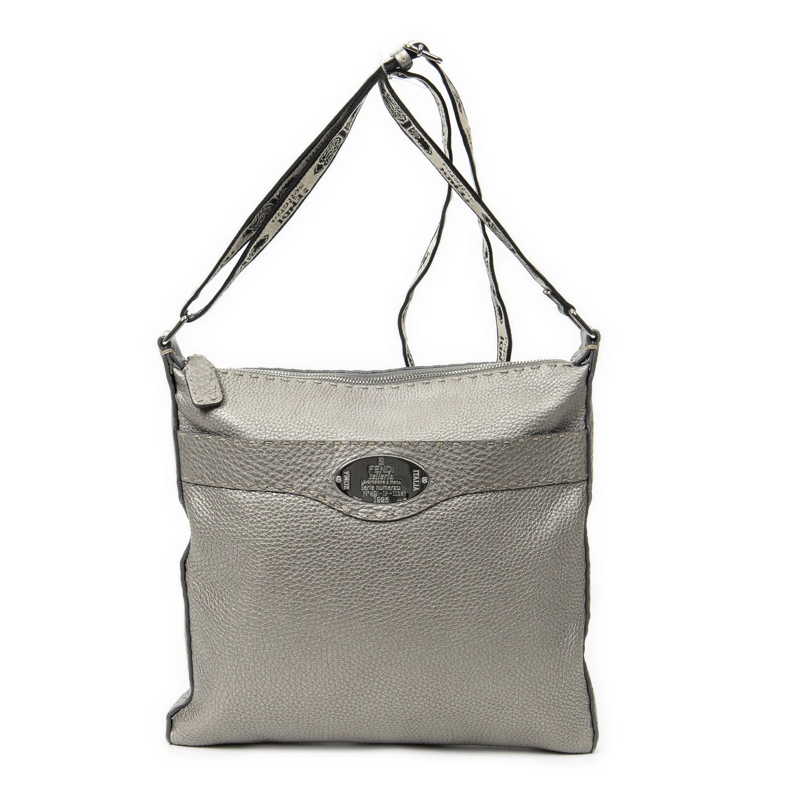 Fendi Crossbody Bag Selleria Crossbody grau