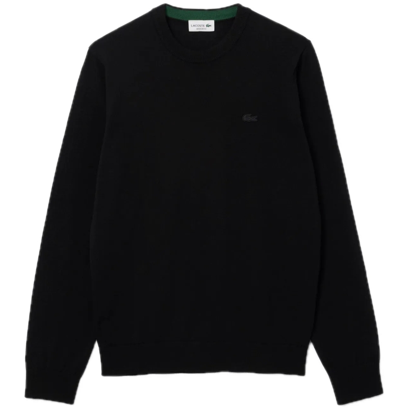 Lacoste  pull wol schwarz