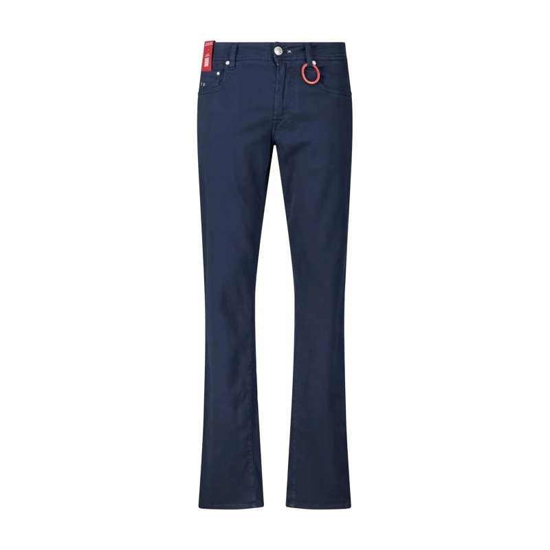 Tramarossa Jeans Regular-Fit Chino-Hose Michelangelo Dunkleblau