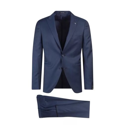 Tagliatore Virgin Wool Suit Blue Combinazioni di abiti