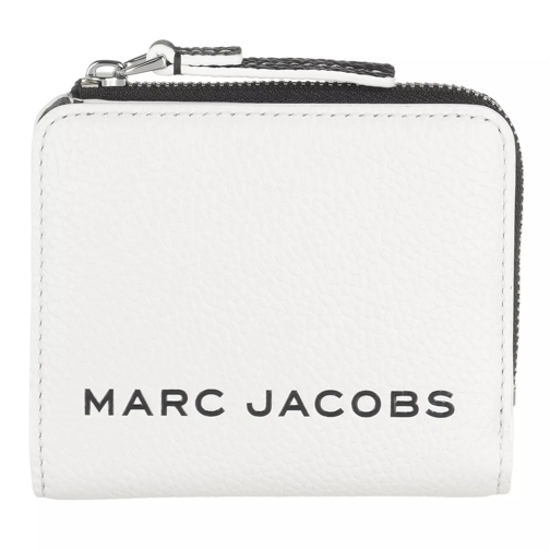 Marc Jacobs The Colorblock Mini Compact Zip Wallet Cotton Multi Portemonnaie mit Zip-Around-Reißverschluss